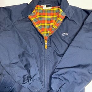 Vintage Lacoste Plaid Lining Jacket Men’s Size M